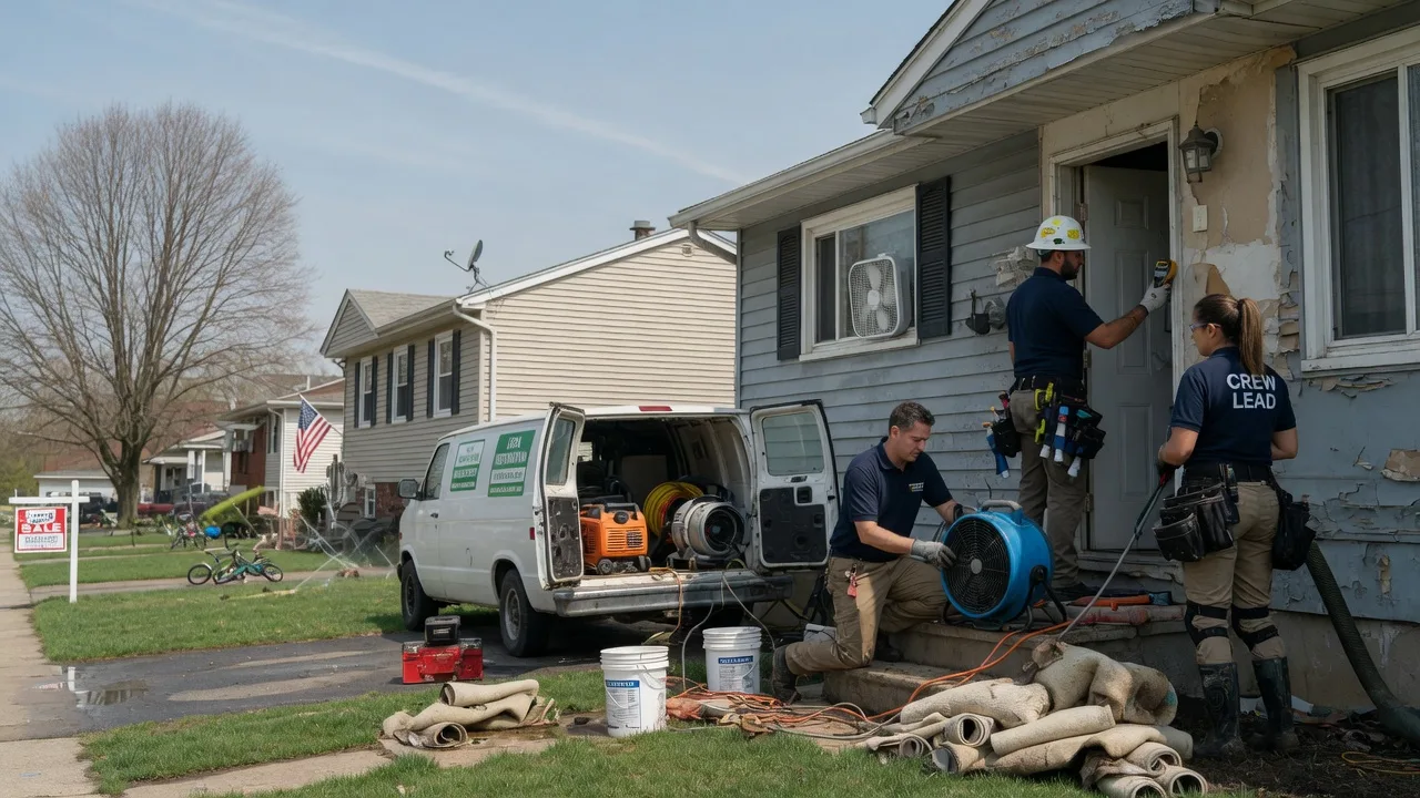 Flood Cleanup in Oilville, VA near me